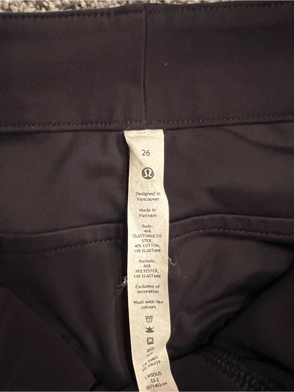 Lululemon City Sleek 5 Pocket Wide-Leg High-Rise Pant *Light Utilitech - Picture 7 of 8